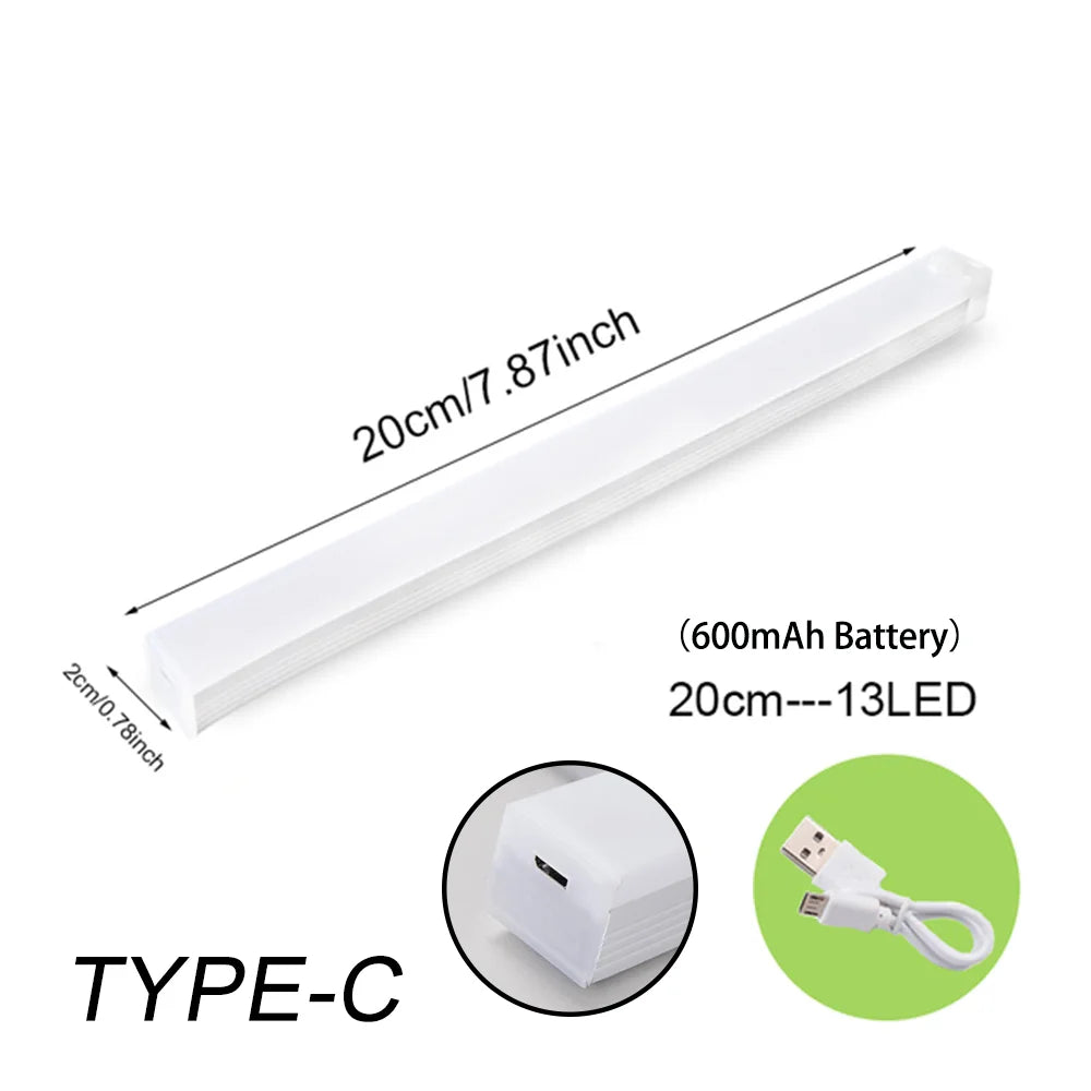 Luminária LED Inteligente Sem Fio com Sensor de Movimento USB
