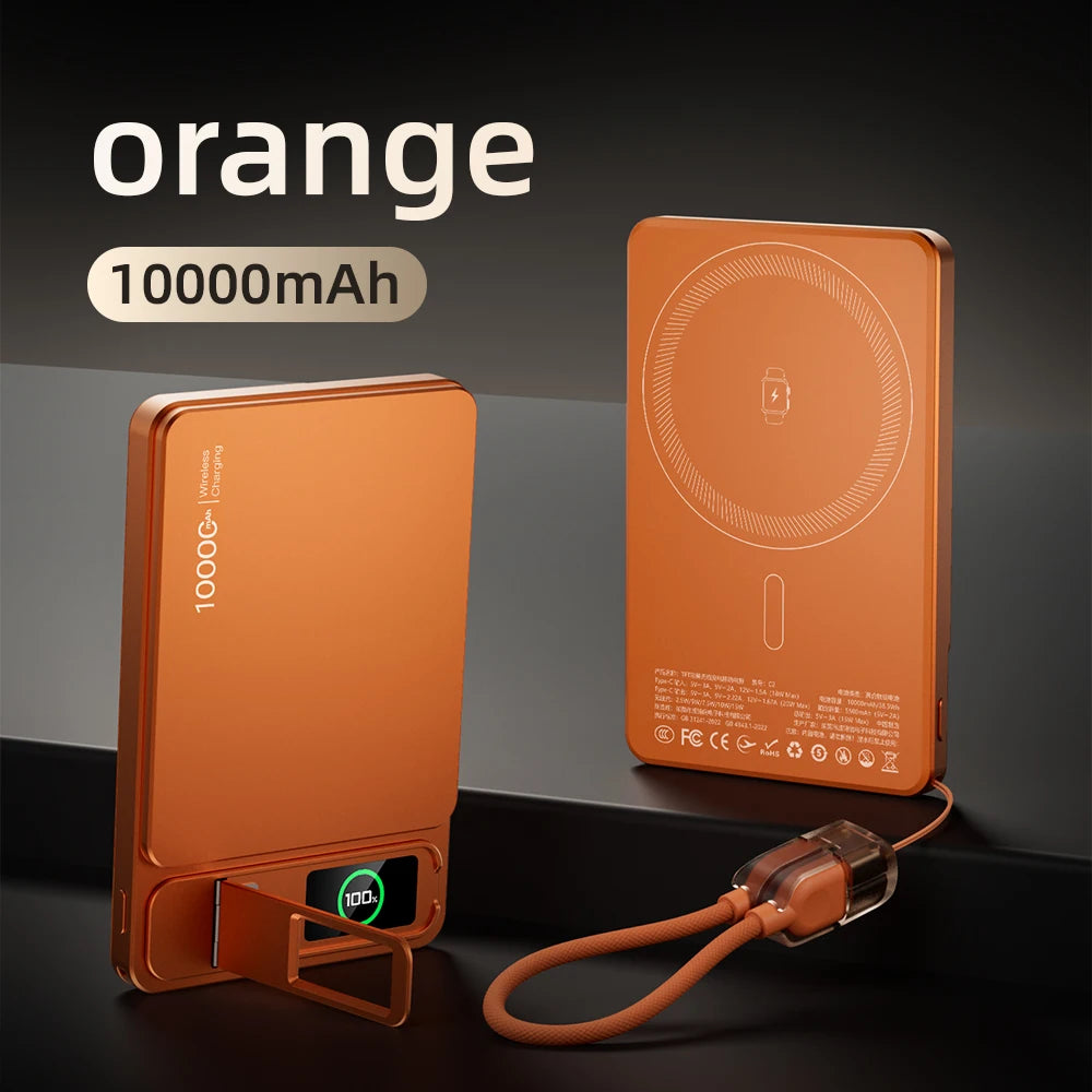 Carregador Portátil Power Bank 10000mAh - Ultra Slim Premium