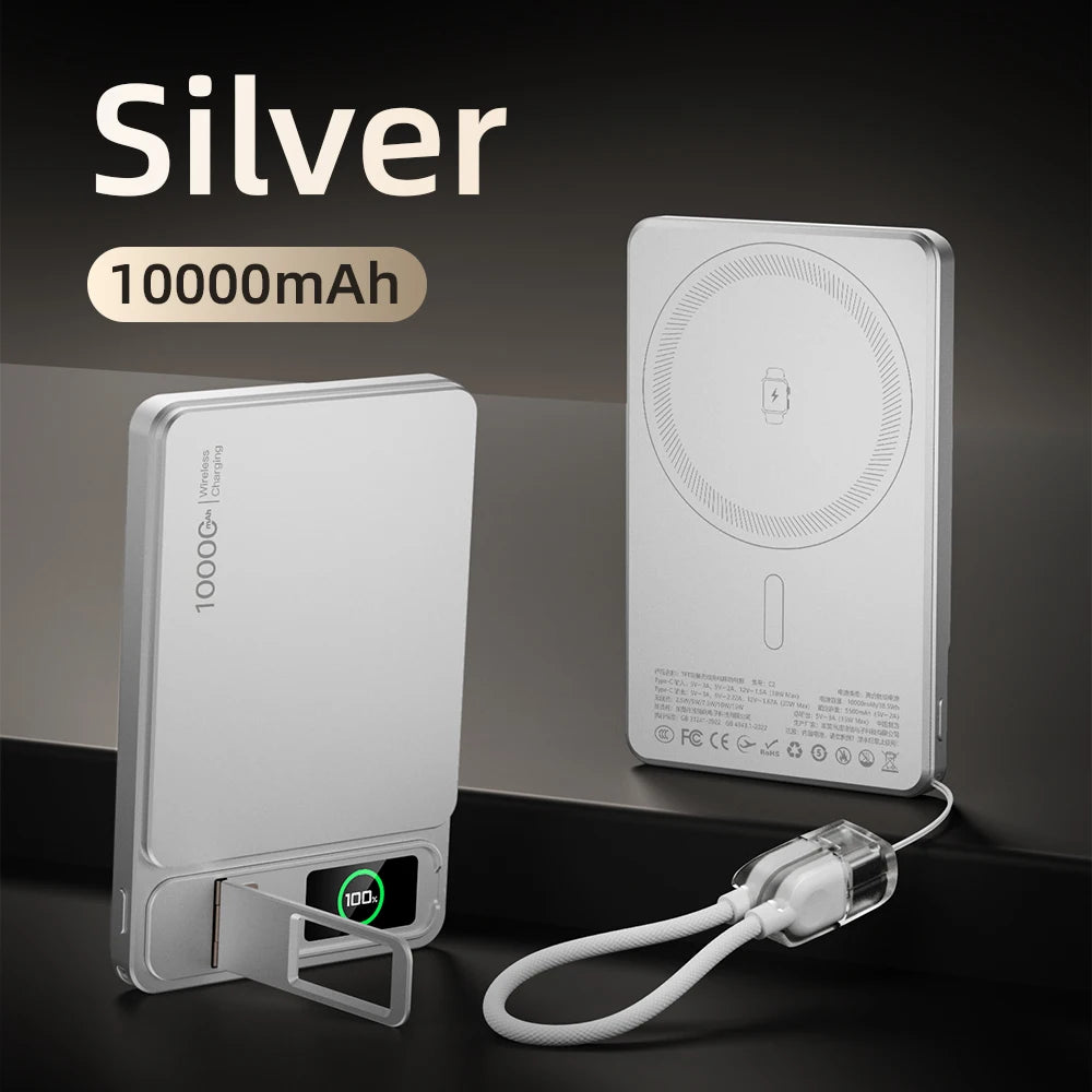 Carregador Portátil Power Bank 10000mAh - Ultra Slim Premium