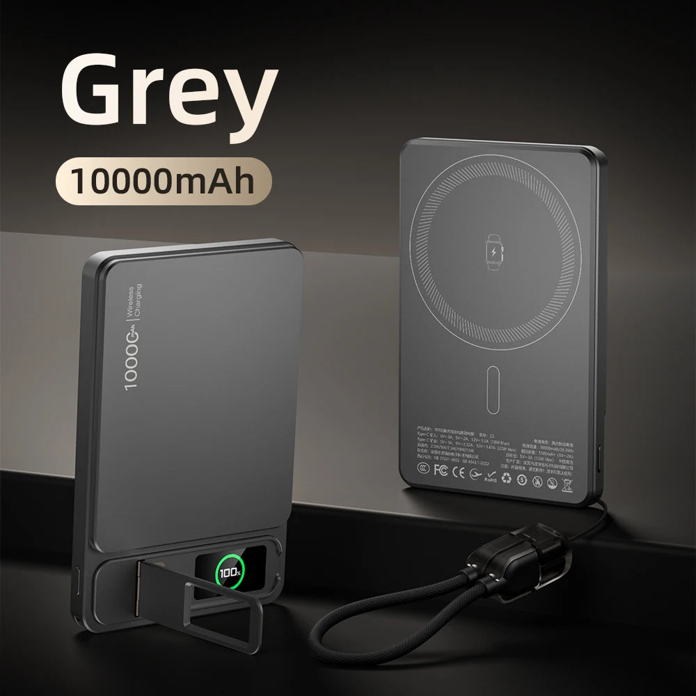 Carregador Portátil Power Bank 10000mAh - Ultra Slim Premium